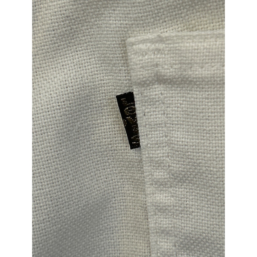 VINTAGE LEVIS STA PREST WHITE FLARE JEANS SIZE 34X32 BELL BOTTOM RETRO - Picture 5 of 7